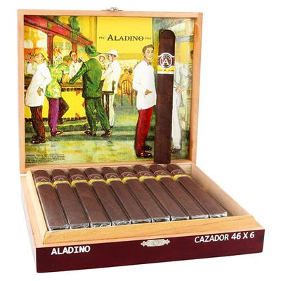 Aladino Maduro Cigars - Cazador Box Pressed - 46x6