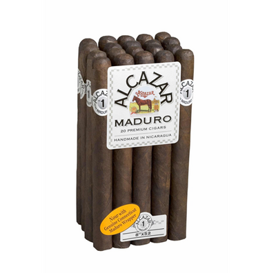 ALCAZAR CIGARS - MADURO #1 - 8 x 52, Bundle/20