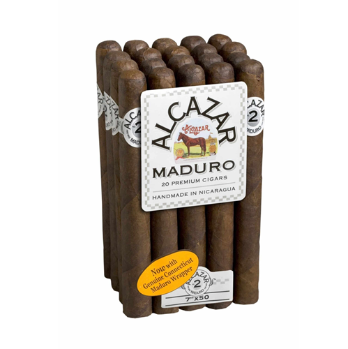 ALCAZAR CIGARS - Maduro #2 - 7 x 50, Bundle/20