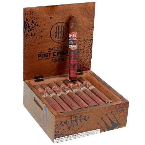 Alec Bradley Post Embargo Blend Code B15 - Toro - 6 X 52 - cigar13