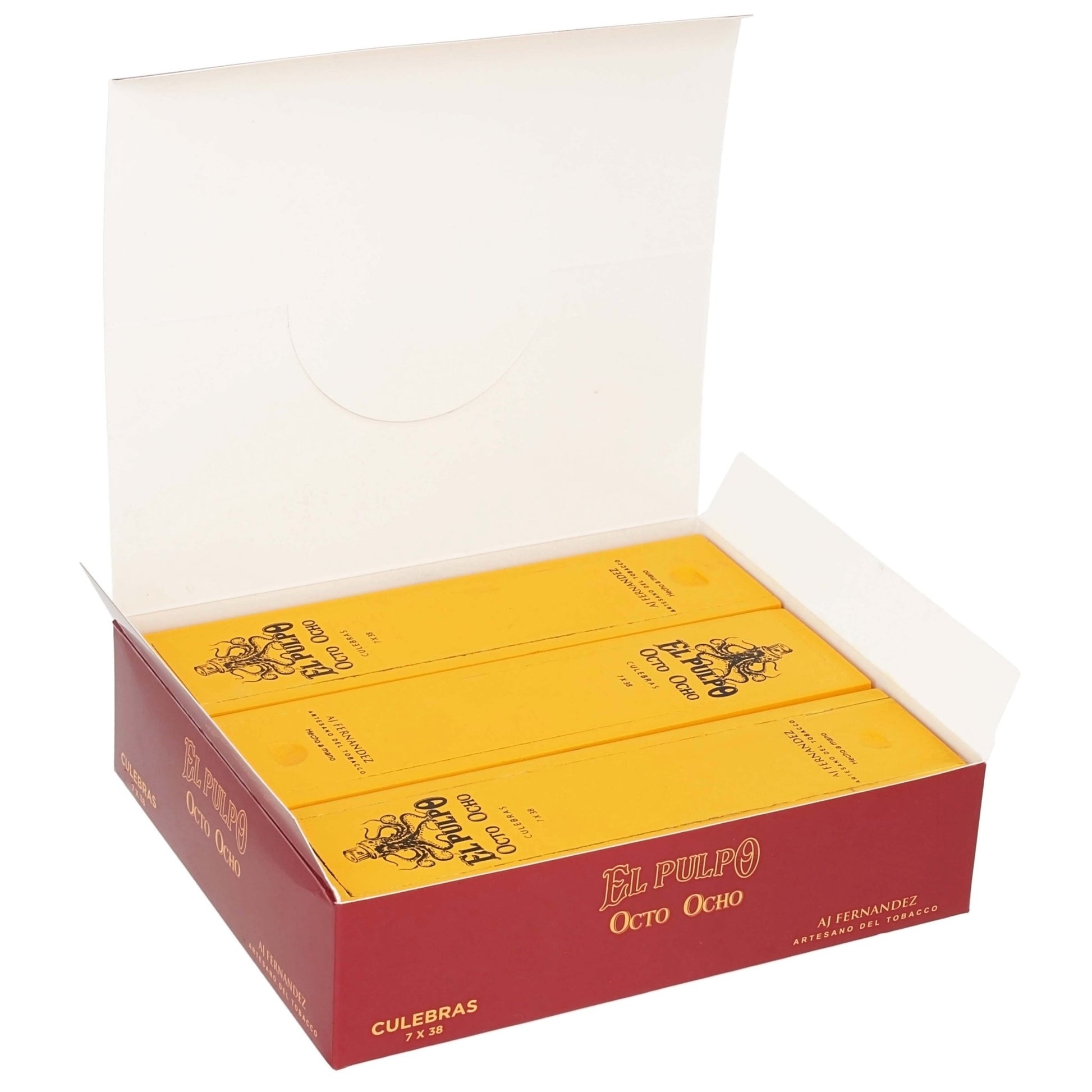 Artesano del Tobacco El Pulpo by Artesano del Tobacco Octo Ocho Culebra 7" x 38 - cigar13