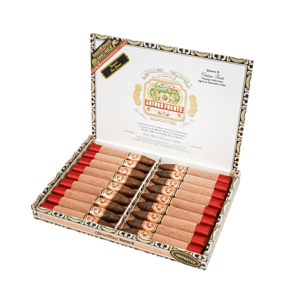 Arturo Fuente Chateau Queen B Cigars - Queen B Sungrown - 5.5x52 - cigar13