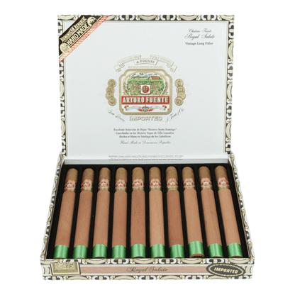Arturo Fuente Chateau Royal Salute Cigars - Natural - 7 5/8 X 54 - cigar13