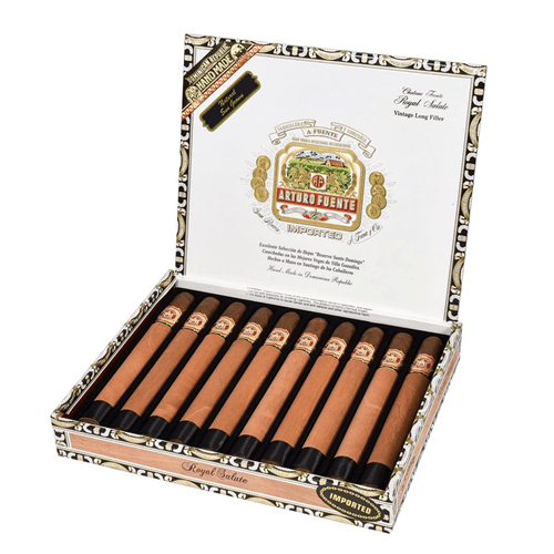 Arturo Fuente Chateau Royal Salute Cigars - Sungrown - 7 5/8 X 54 - cigar13