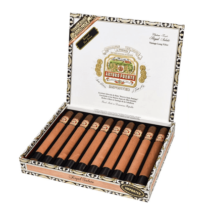 Arturo Fuente Chateau Royal Salute Cigars - Sungrown - 7 5/8 X 54 - cigar13