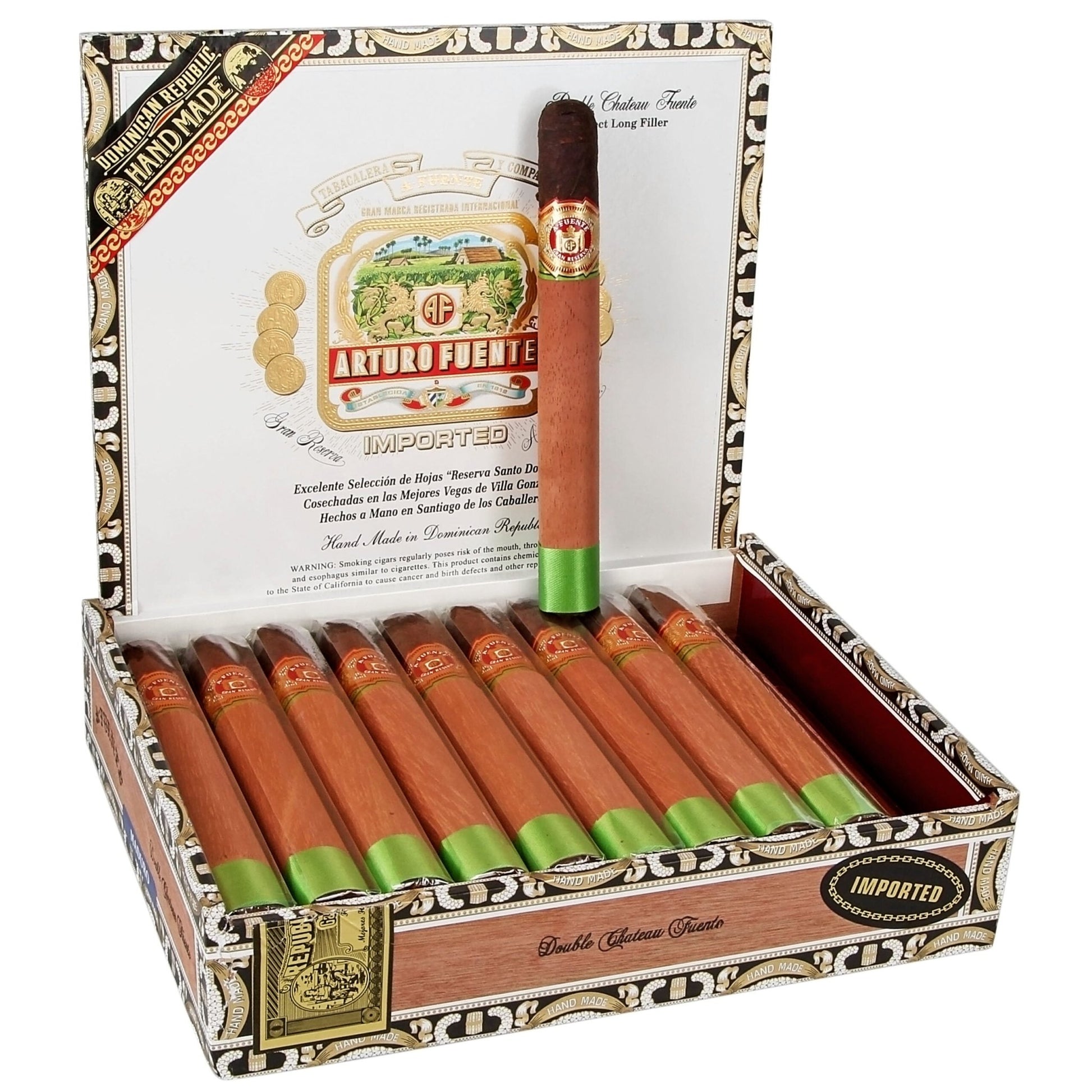 Arturo Fuente Double Chateau Cigars - Maduro - 6.75x50 - cigar13