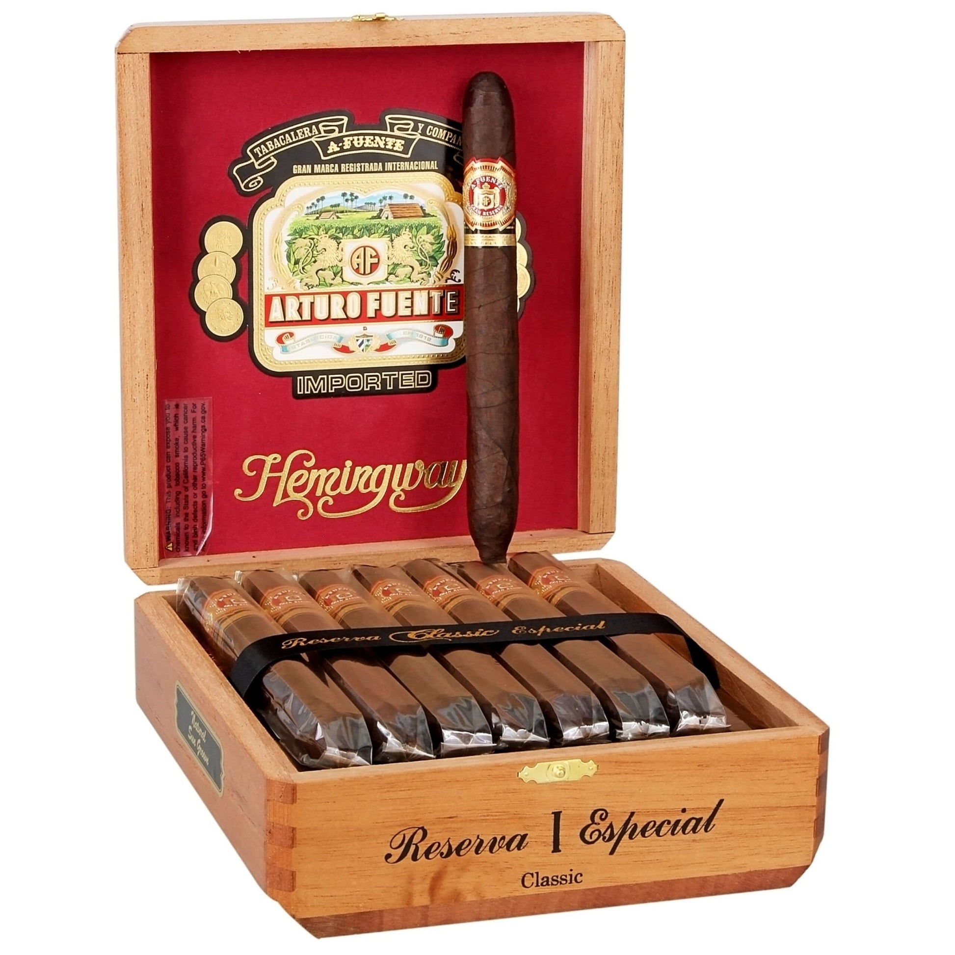Arturo Fuente Hemingway Sungrown Cigars - Classic - 7x46 - cigar13