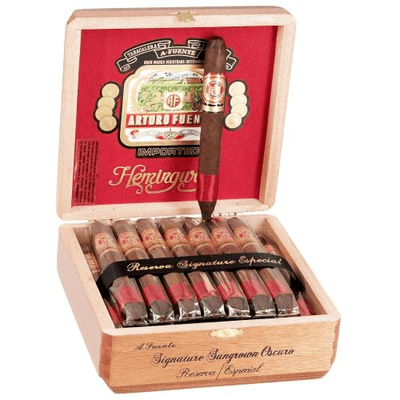 Arturo Fuente Hemingway Sungrown Oscuro - Signature-6x46