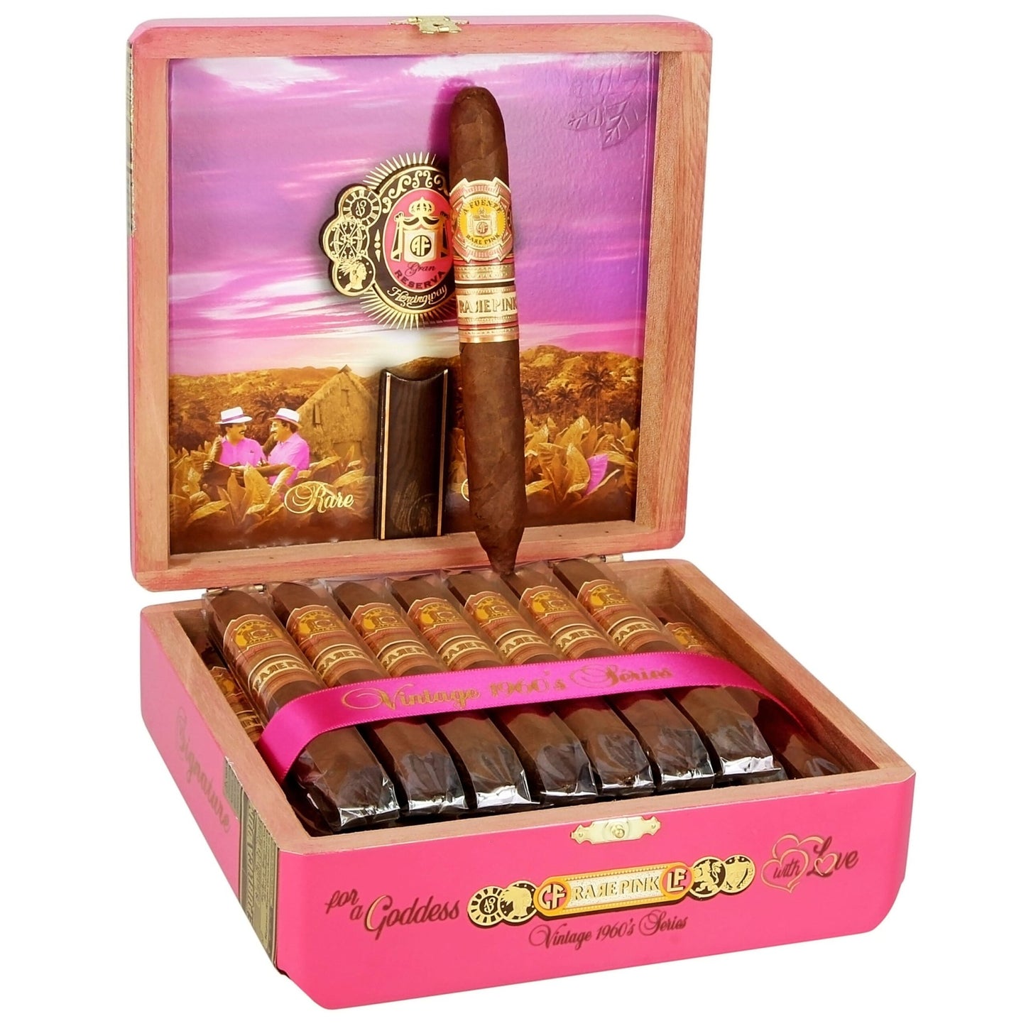 Arturo Fuente Rare Pink Cigars - Signature - 6x46 - cigar13