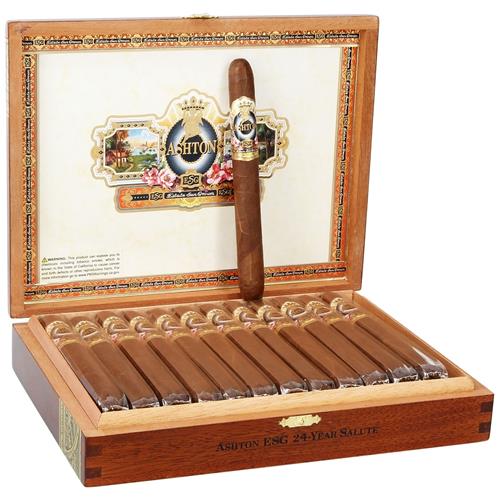 Ashton Estate Sun Grown (Esg) Cigars - 24 Year Salute - 6.625x48 - cigar13