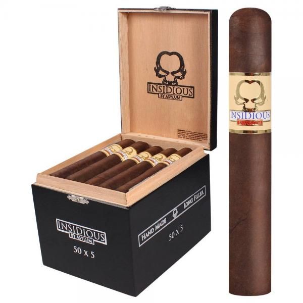 Asylum Insidious Maduro (Robusto) (5.0" x 50)