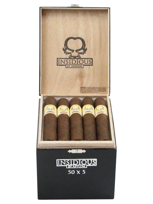 Asylum Insidious Maduro Cigars - Robusto - 5x50 - cigar13