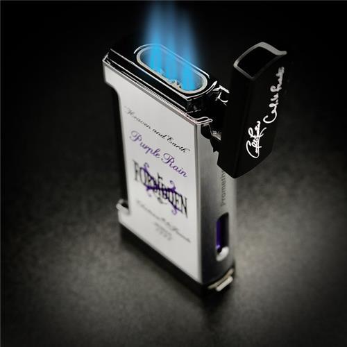 PROMETHEUS ULTIMO X LIGHTERS - XFD - LE' 22 Purple Rain White Lacquer