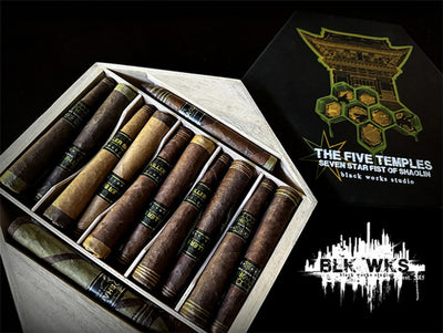 Black Works Studio The Five Temples Seven Star Fist of Shaolin LE