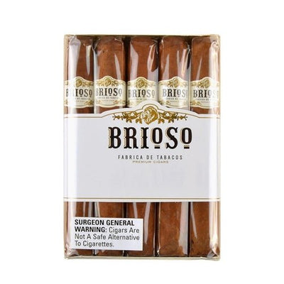 Brioso Natural Cigars - Toro - 6x54
