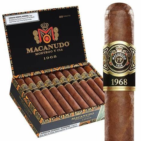 Macanudo 1968 Cigars - Robusto - 5 X 50