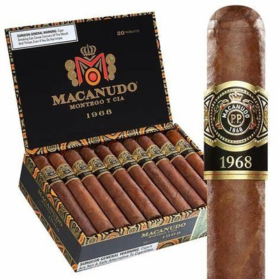 Macanudo 1968 Cigars - Robusto - 5 X 50
