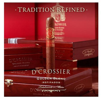 D'crossier Golden Blend Refinados Cigars - Magnificos - 5.5 X 52