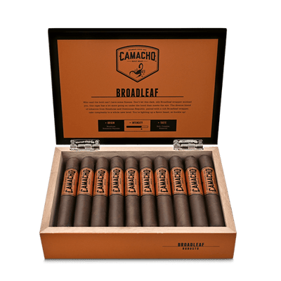 Camacho Broadleaf Cigars - Robusto - 5x50