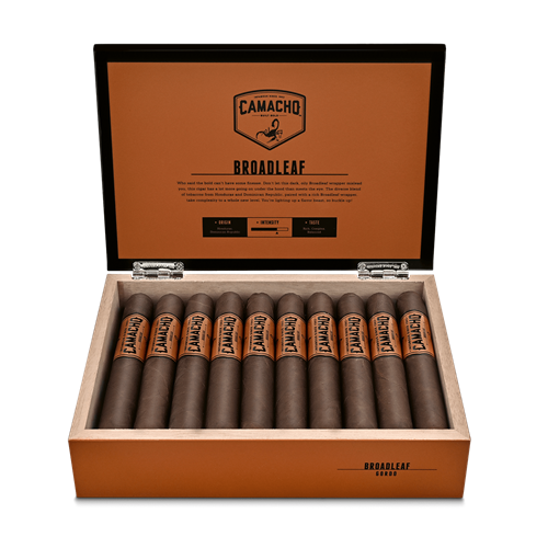 Camacho Broadleaf Cigars - Gordo-6x60