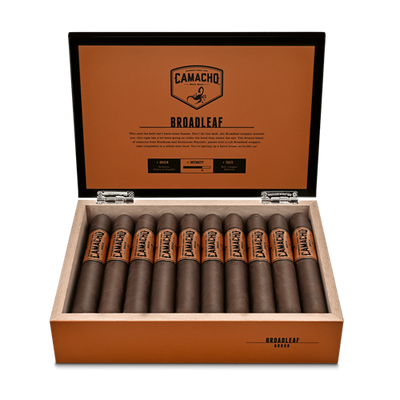 Camacho Broadleaf Cigars - Gordo-6x60