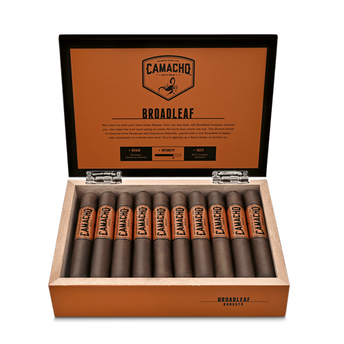 Camacho Broadleaf Cigars - Robusto - 5x50