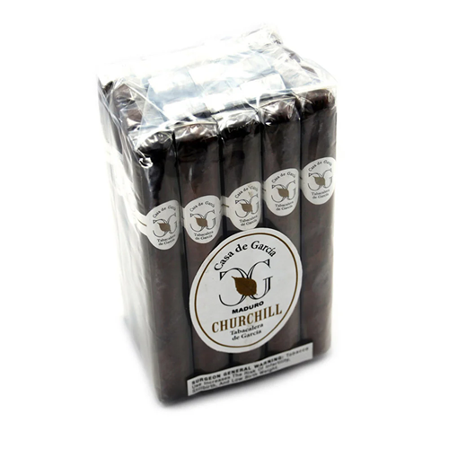 CASA DE GARCIA MADURO CIGARS - Churchill - 50 X 6 1/2, Bundle/20