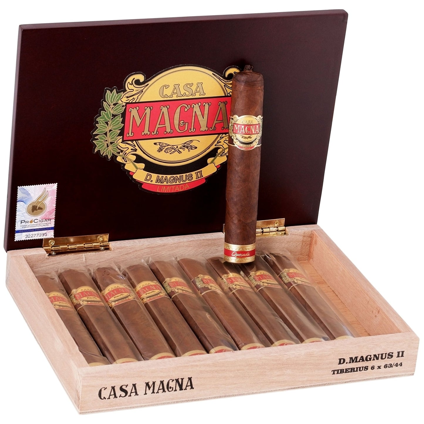 Casa Magna D. Magnus II Tiberius 6" x 54 - cigar13