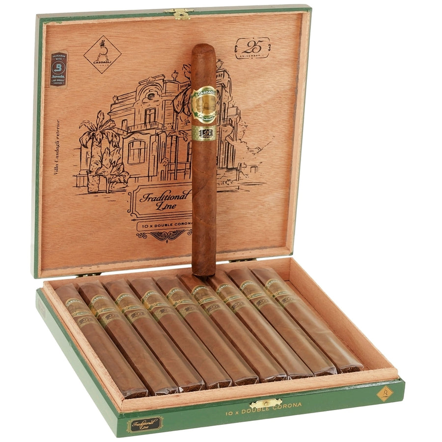 Casdagli Traditional 25 Aniversario Double Corona 7½×52 - cigar13