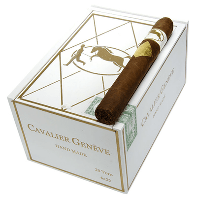 Cavalier Geneve White Series Cigars - Toro - 6x52