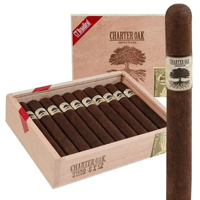 Charter Oak Connecticut Broadleaf Cigars - Toro-6x52