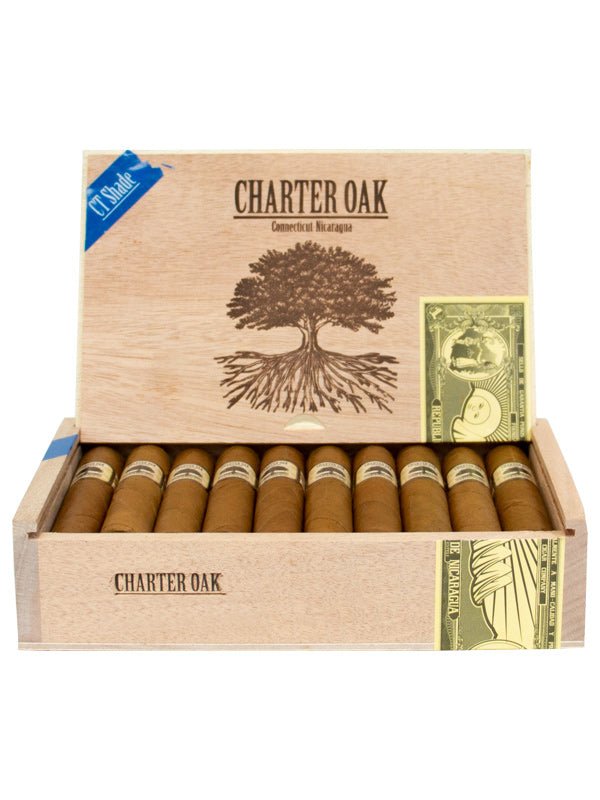 Charter Oak Connecticut Shade Cigars - Rothschild - 4.25x50 - cigar13