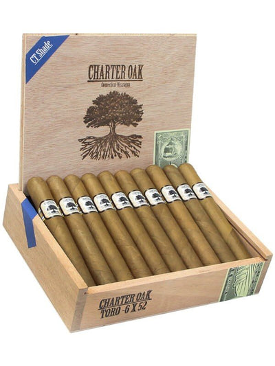 Charter Oak Connecticut Shade Cigars - Toro-6x52