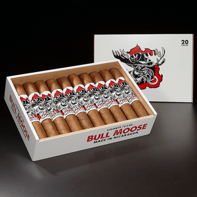 Chillin' Moose Bull Moose Cigars - Gigante - 6 X 60