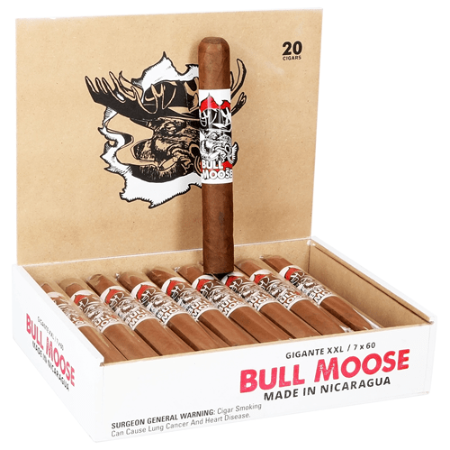 Chillin' Moose Bull Moose Cigars - Gigante Xxl - 7 X 60 - cigar13
