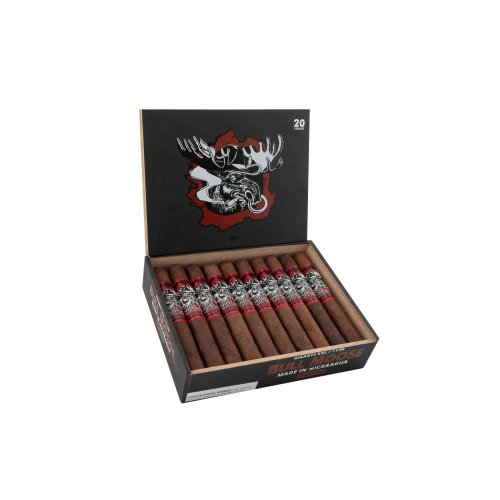 Chillin' Moose Bull Moose Maduro Cigars - Gigante Xxl - 7 X 60 - cigar13