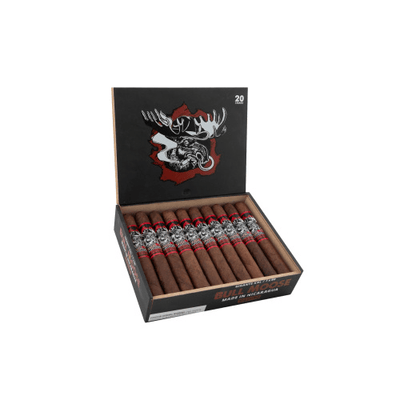 Chillin' Moose Bull Moose Maduro Cigars - Gigante Xxl - 7 X 60