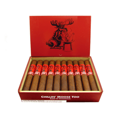 Chillin' Moose Too Cigars - Gigante - 6 X 60