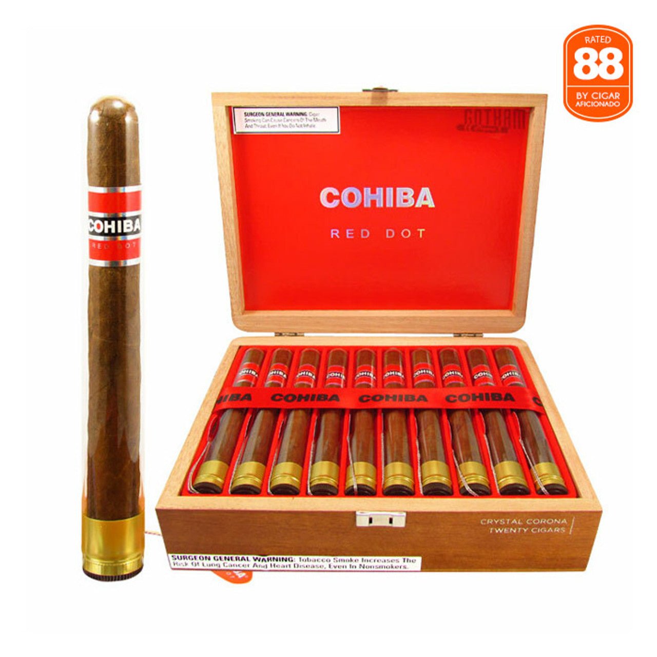 Cohiba Cigars - Crystal Corona (Crystal Tube) - 5 1/2 X 42 - cigar13