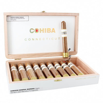 Cohiba Connecticut Cigars - Robusto (Crystal Tube) - 5x50