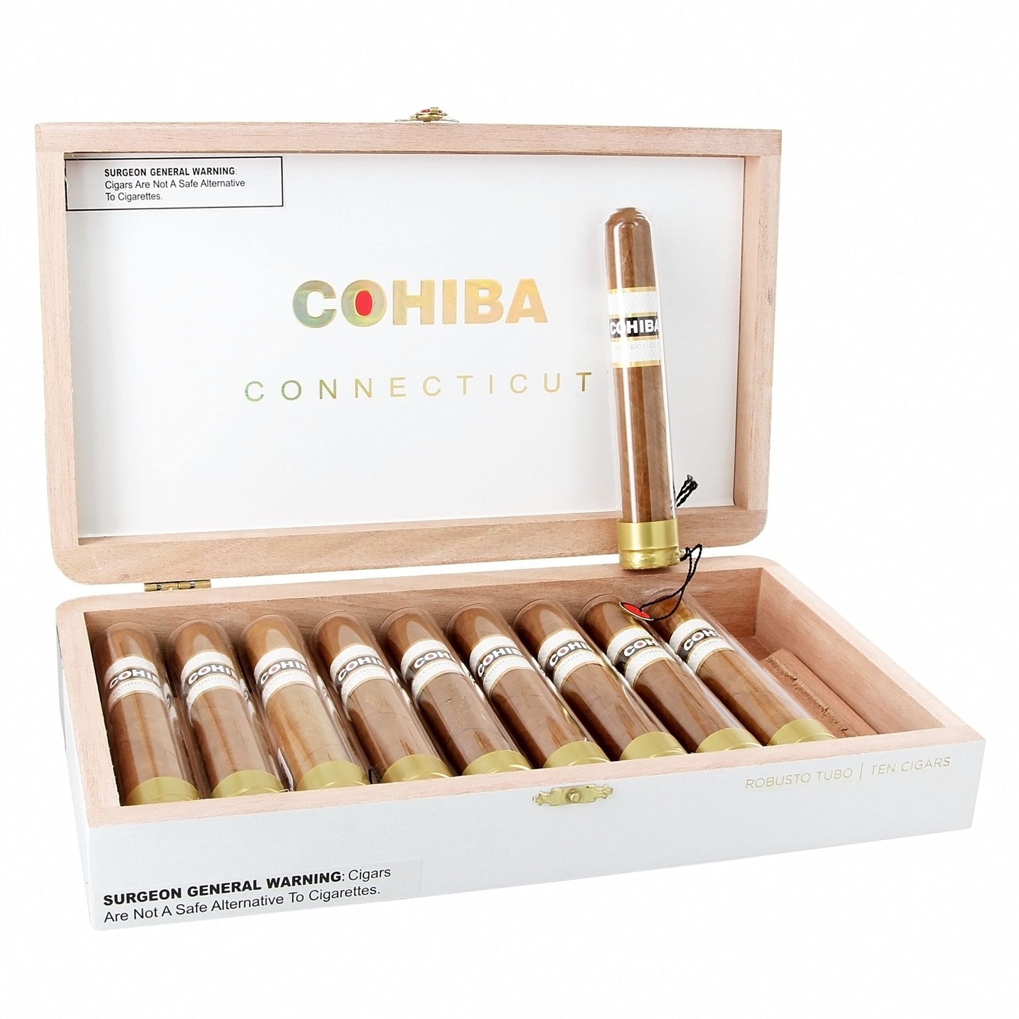 Cohiba Connecticut Cigars - Robusto (Crystal Tube) - 5x50