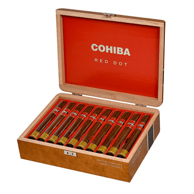 Cohiba Red Dot Cigars - Crystal Corona(Crystal Tube) - 5.5x42
