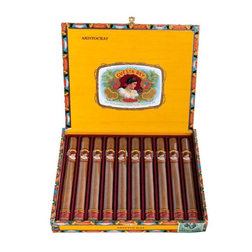 Cuesta Rey Centenario Natural Cigars - Aristocrat (Glass Tube) - 7 1/4 X 48 - cigar13