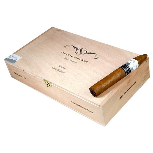 Sencillo Platinum Cigars by God of Fire - Piramide-54x6 1/8
