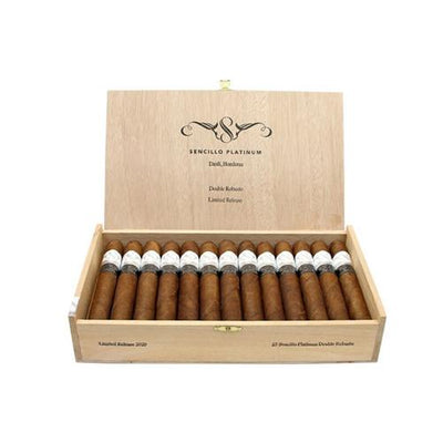 Sencillo Platinum Cigars by God of Fire - Double Robusto-52x5.75