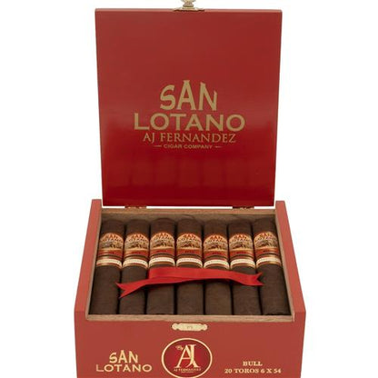 San Lotano by Aj Fernandez the Bull Cigars - Robusto-5x52