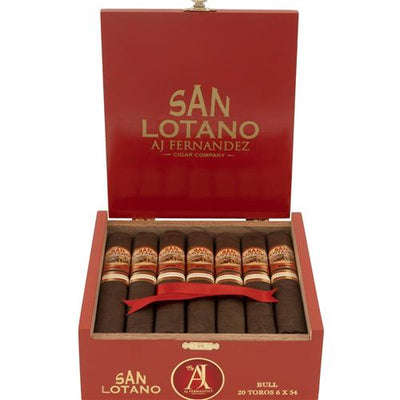 San Lotano by Aj Fernandez the Bull Cigars - Robusto-5x52