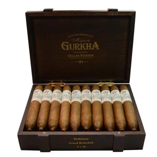 Gurkha Cellar Reserve 21 Year Cigars - Hedonism- 6x58