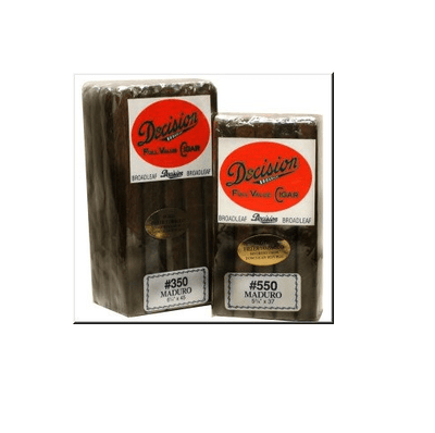 Decision Maduro Cigars Bundles - #350 - 6 1/4 X 45