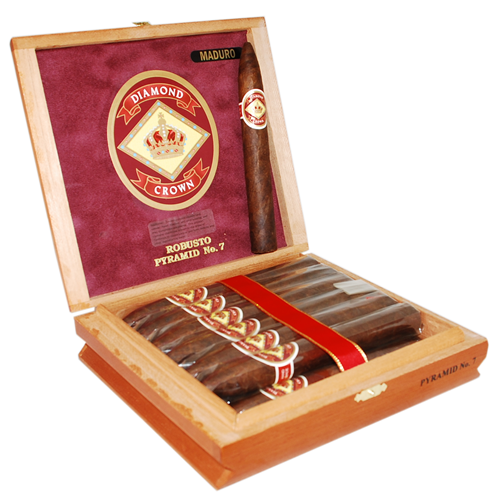 Diamond Crown Classic Maduro Cigars - Pyramid #7 - 6 3/4 X 54
